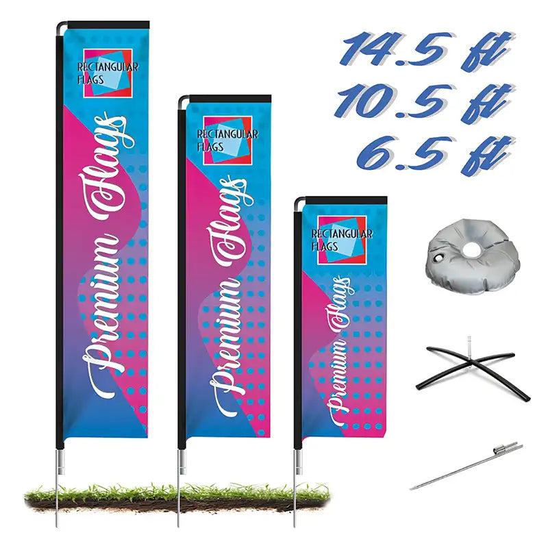 Rectangular Flag - Single or Double-Sided