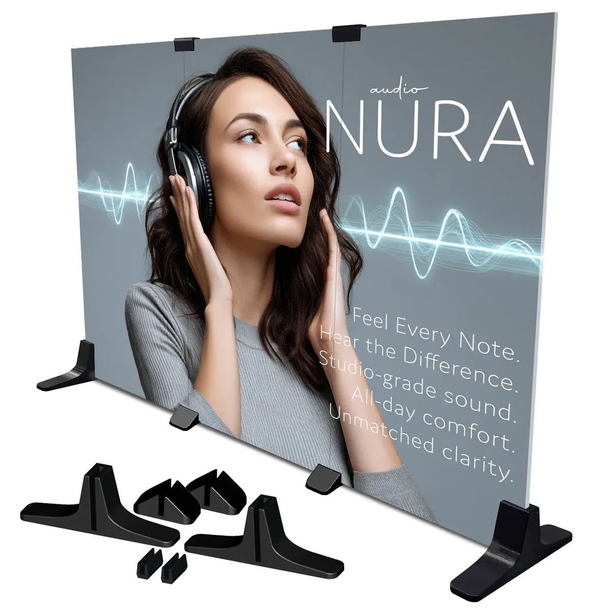 3D Printed Legs and Connectors for 1/2" Foam Board