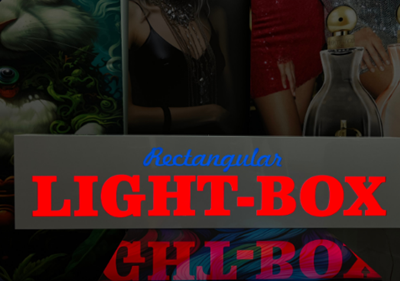 Custom Double Layered Lightbox