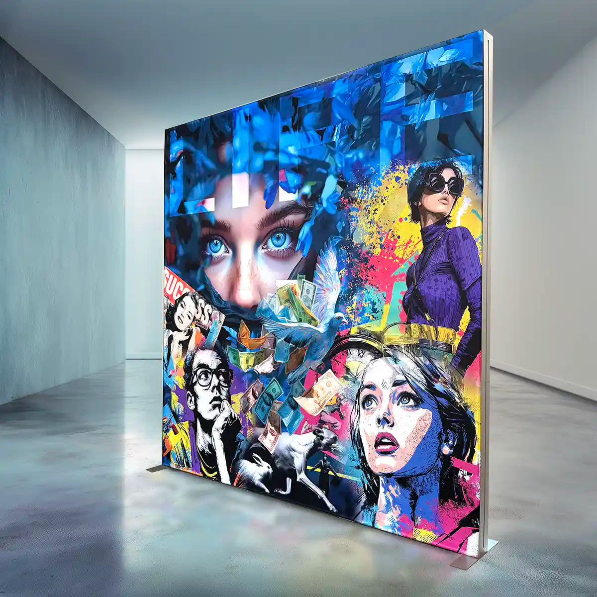 SEG Modular Light Box Stand – 10x10 Ft (Double Sided)