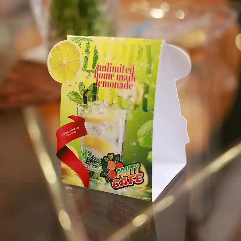 Table Tents – Perfect for Promotions and Menus