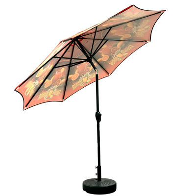 Custom Large Outdoor Umbrella with Base