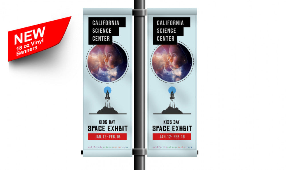 Vinyl Banner (18oz. Blockout) Double-Sided