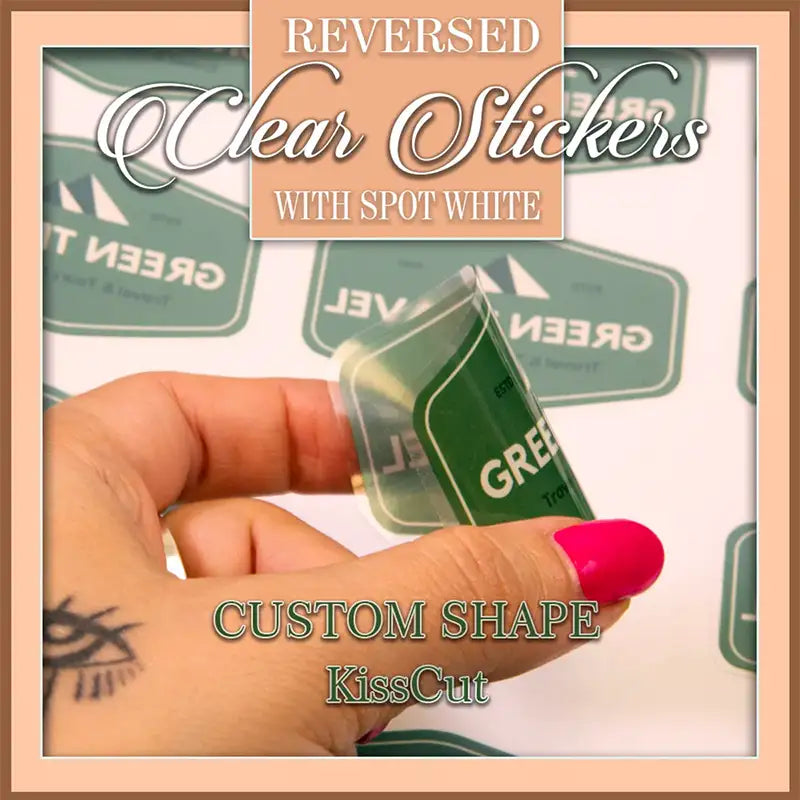 Crystal Clear Vinyl Labels No-Label Look