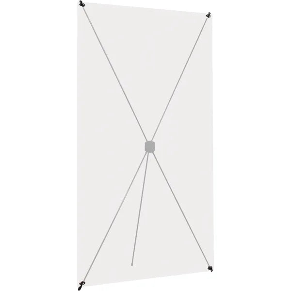 31.5in x 78.75in X-TEND 4 Spring Back Banner Stands