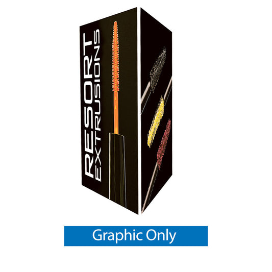 Triangular Sign Display Tower Triangle Tower Displays - 3-Sided Trade Show Displays | 123Displays