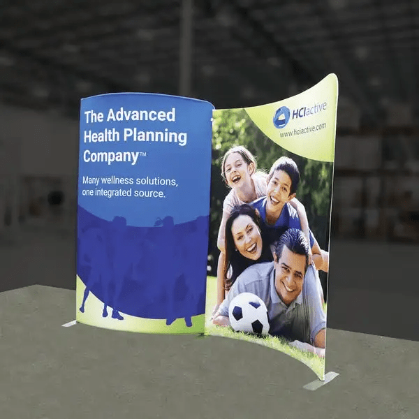 10ft Formulate Designer Series Kit 03 Fabric Backwall (Graphic Package)