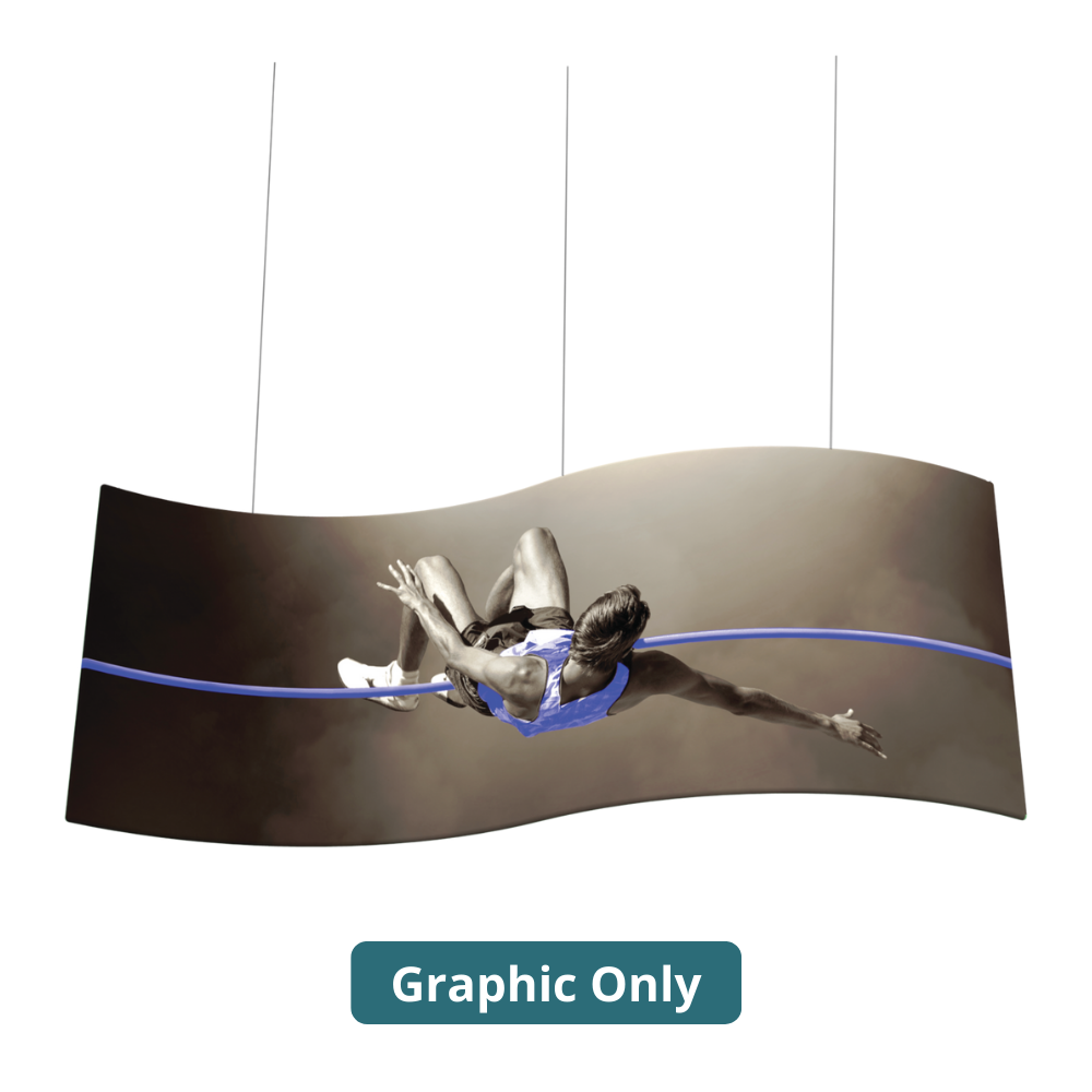 18ft x 2ft Formulate Master 2D Hanging Structure S-Curve Double-Sided ...