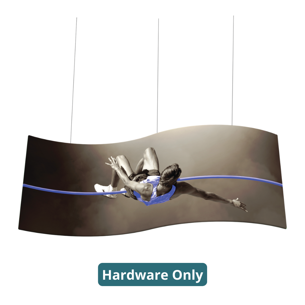 20ft x 2ft Formulate Master 2D Hanging Structure S-Curve (Hardware Only)
