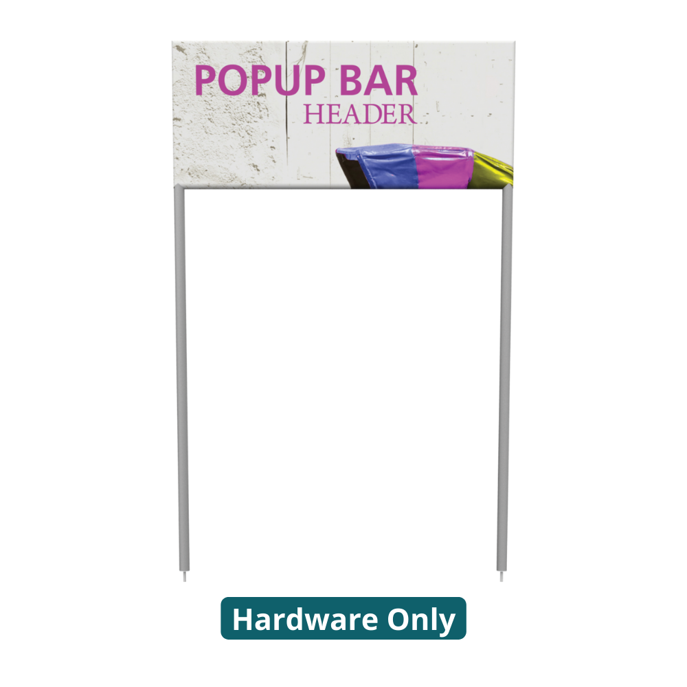 Popup Bar Large Header (Hardware Only) – 123Displays