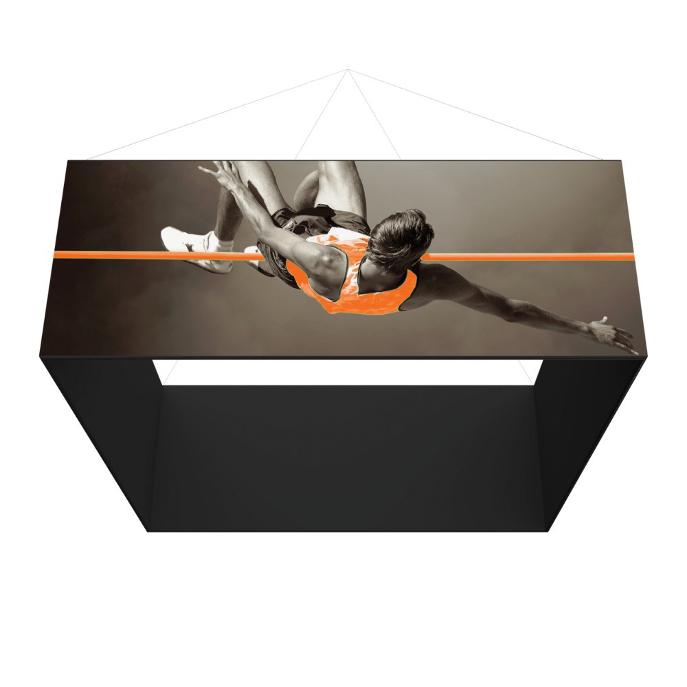 20ft x 6ft Formulate Master 3D Hanging Structure Square Double-Sided (Graphic Package)