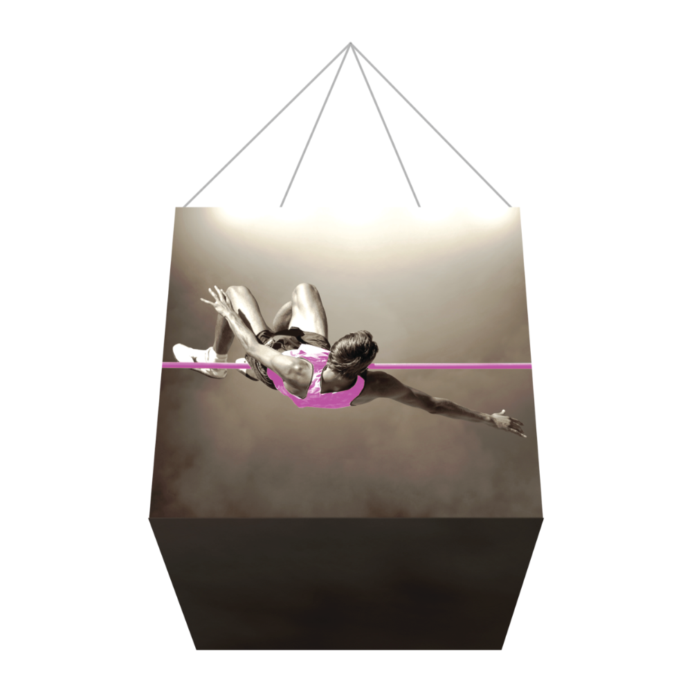 6ft x 6ft Formulate Master 3D Hanging Structure Cube Single-Sided (Graphic Package)