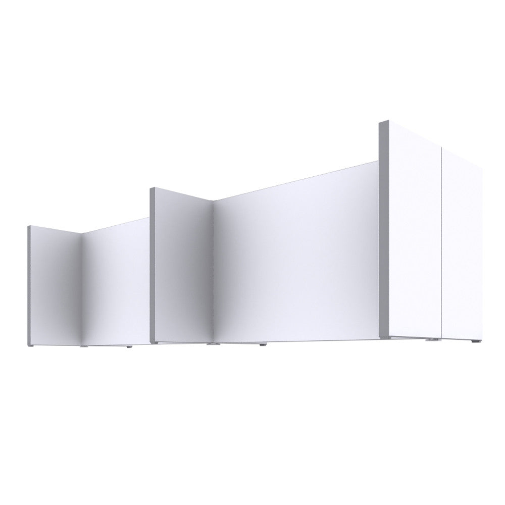 Desktop Partition - Quad Unprinted (Graphic Package) – 123Displays