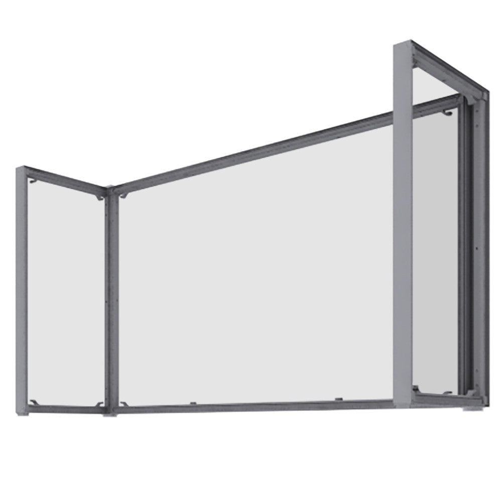 Desktop Partition - Single Clear (Graphic Package) – 123Displays