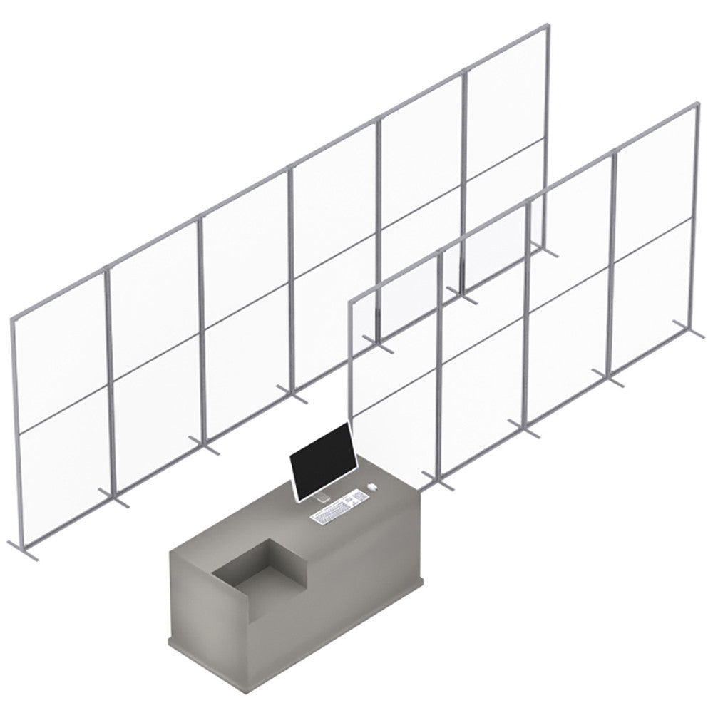 Single Package Graphics Qseg Queue Straight - Clear Single Graphic Package – 123Displays