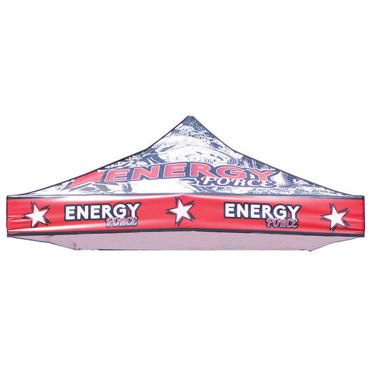 Custom Casita Tent Canopy Top - Water Resistant and Vivid Dye Sub Print