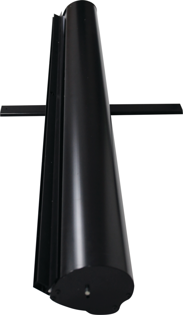 47.5in Contender Monster Retractable Banner Stand Black (Supreme Melinex Graphic Only)