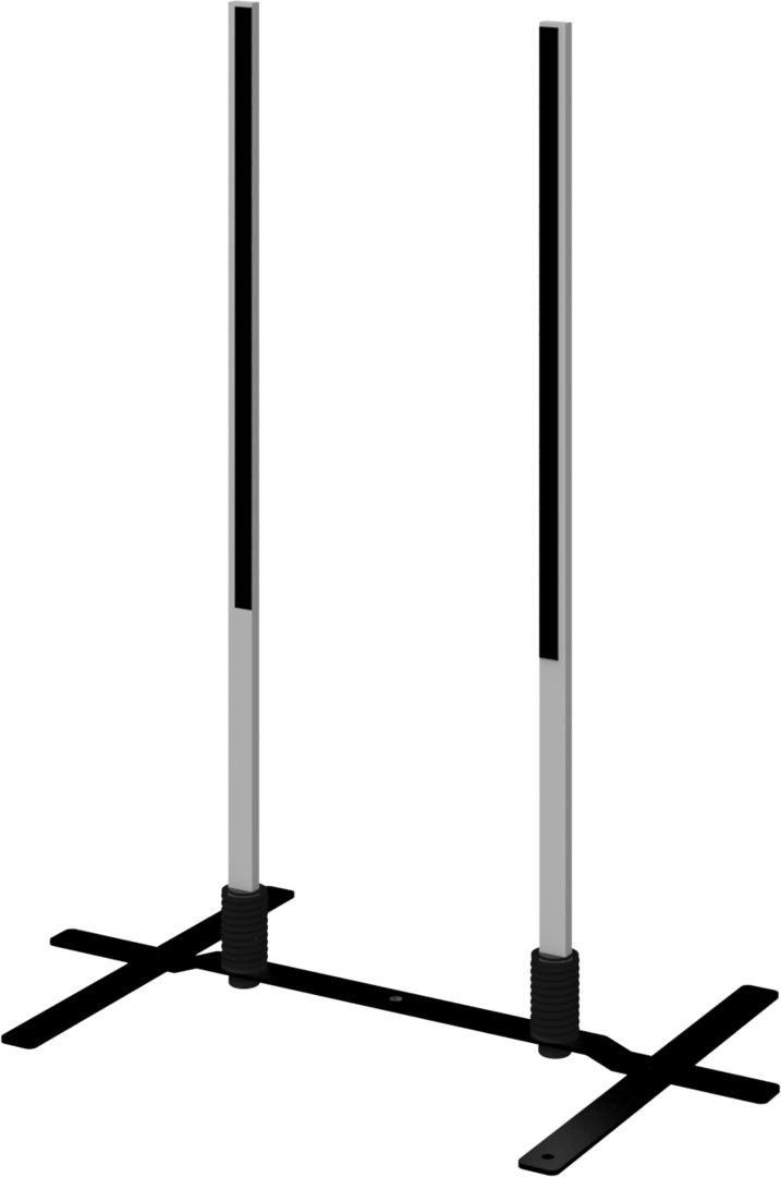 Contour Outdoor Sign Plate Base (Hardware Only)