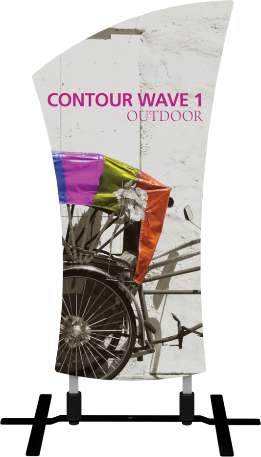 Contour Outdoor Sign Displays | Custom Outdoor Signs | 123Displays