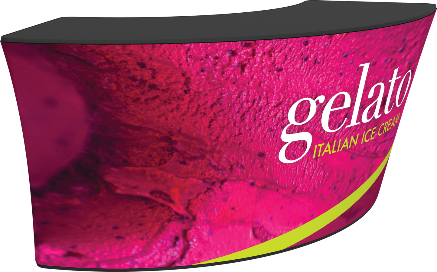 10ft x 3ft Formulate Bar Counter 07 Circle (Hardware Only)