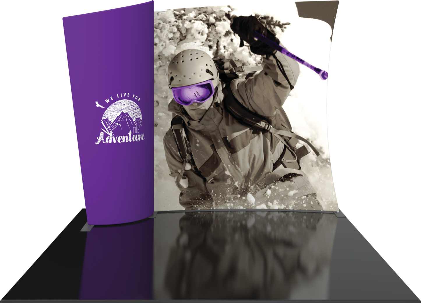 10ft Formulate Designer Series Kit 04 Fabric Backwall (Graphic Only)