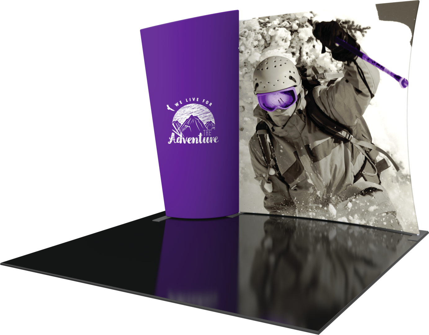 10ft Formulate Designer Series Kit 04 Fabric Backwall (Graphic Only)