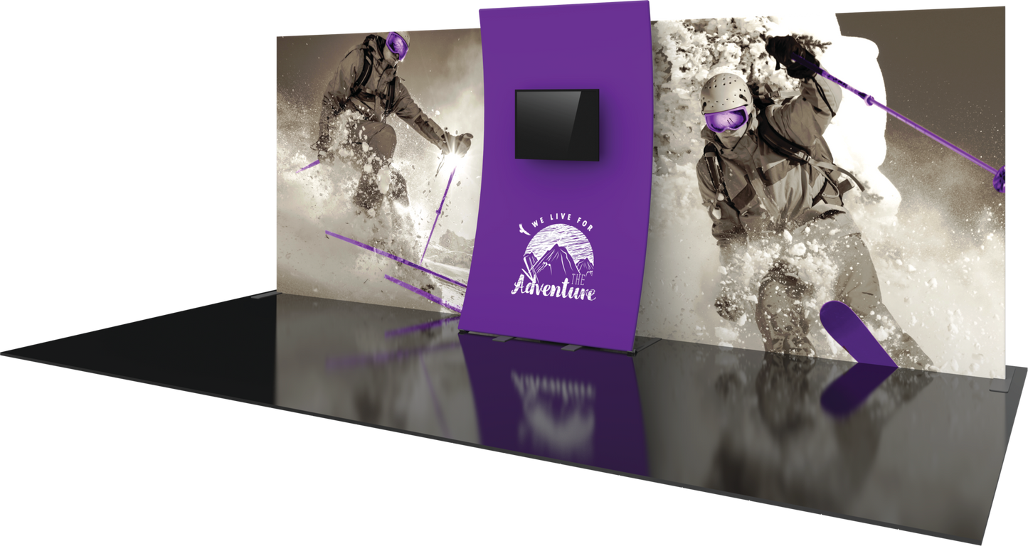 20ft Formulate Designer Series Kit 05 Fabric Backwall (Graphic Only)