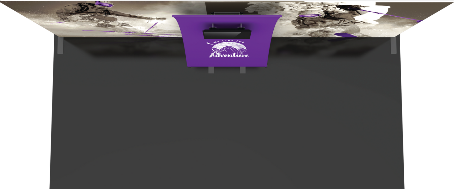 20ft Formulate Designer Series Kit 05 Fabric Backwall (Graphic Only)