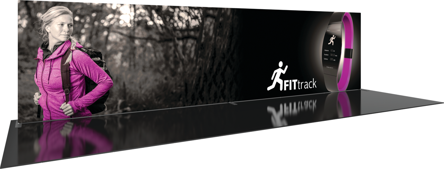 30ft Formulate Designer Series Kit 01 Fabric Backwall (Graphic Package)