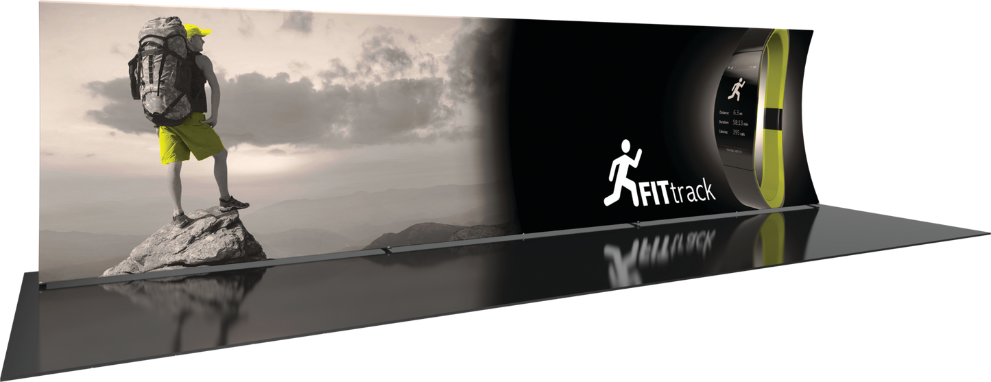 30ft Formulate Designer Series Kit 04 Fabric Backwall (Graphic Only)