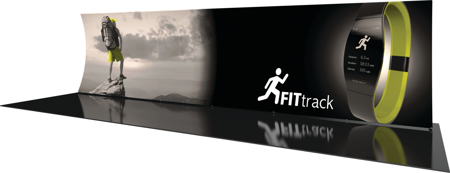 30ft Formulate Designer Series Kit 04 Fabric Backwall (Graphic Only)