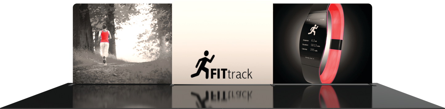 30ft Formulate Designer Series Kit 05 Fabric Backwall (Graphic Only)