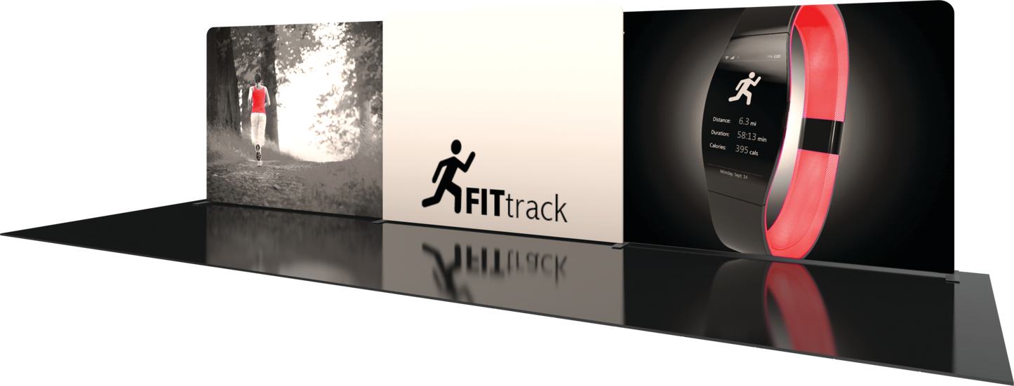 30ft Formulate Designer Series Kit 05 Fabric Backwall (Graphic Only)