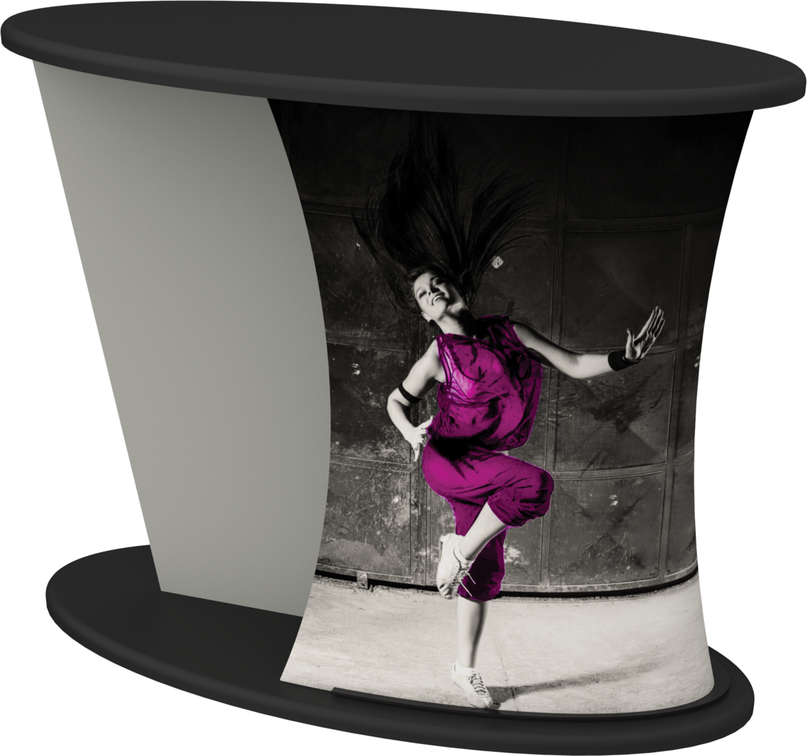 4ft x 3ft Formulate Ellipse Counter (Graphic Package)