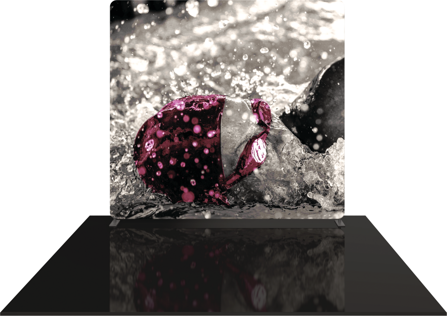 8ft Formulate Essential Straight Fabric Backwall Double-Sided (Graphic Package)