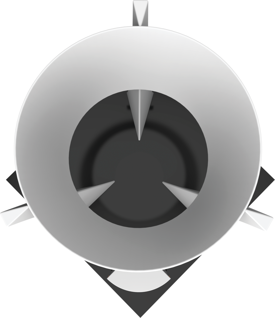 20ft x 20ft Formulate Fusion Island Booth Kit 05 Fabric Tower (Graphic Package)