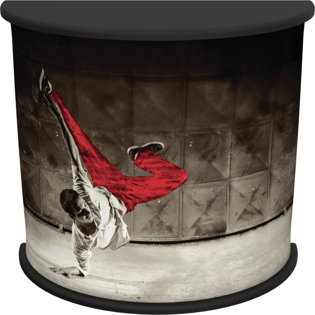 3.5ft Formulate Half Moon Counter (Graphic Package)