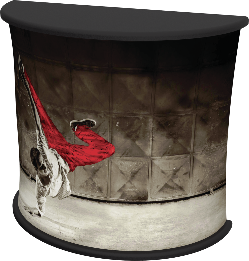 3.5ft Formulate Half Moon Counter (Graphic Package)