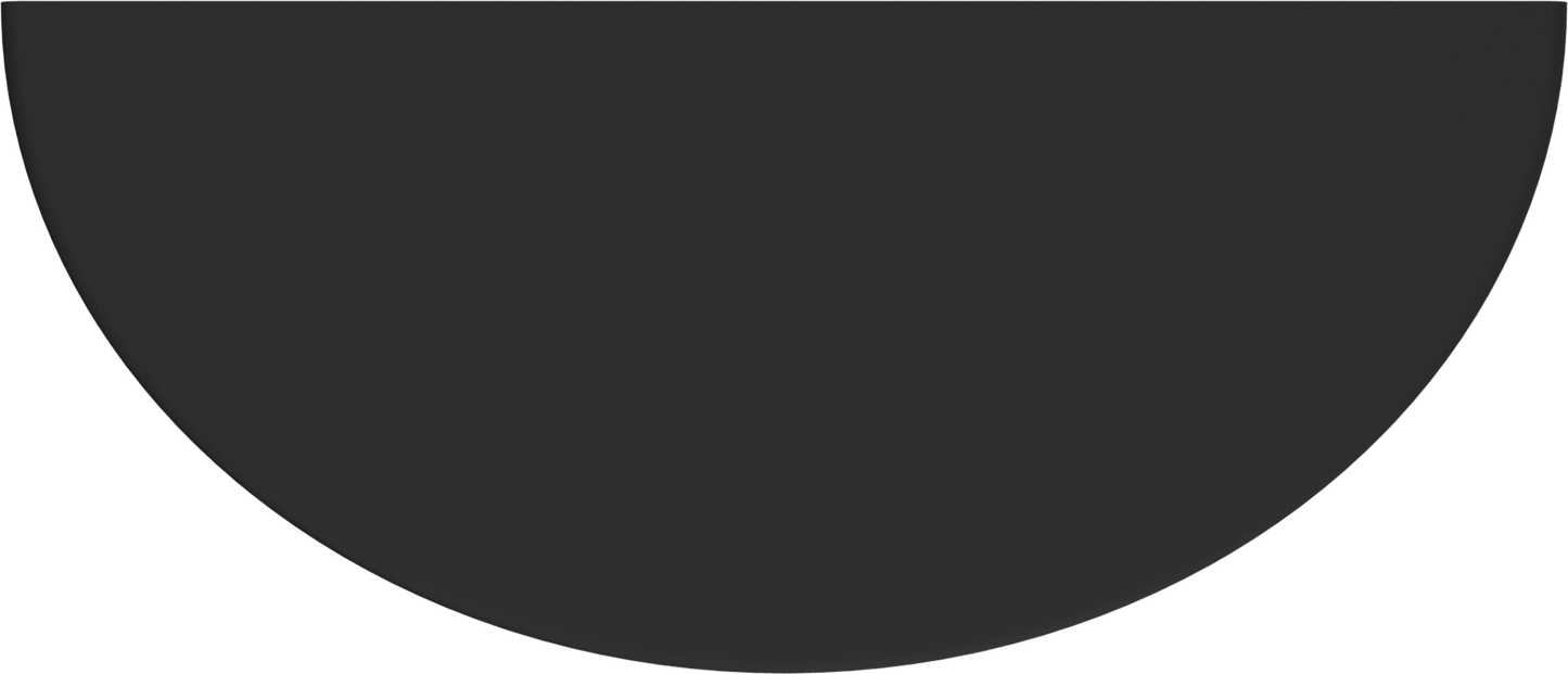 3.5ft Formulate Half Moon Counter Frame (Hardware Only)