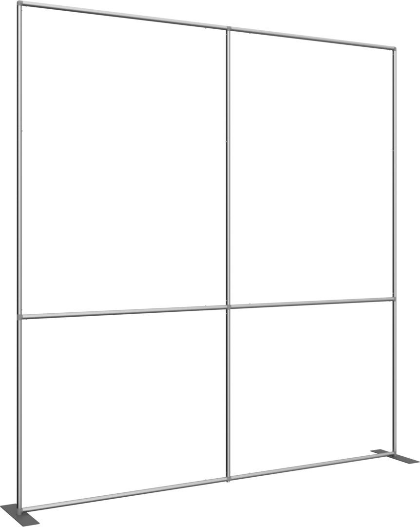 Formulate Frame 10ft x 8ft Formulate Master S2 Straight Fabric Backwall Frame (Hardwar ...