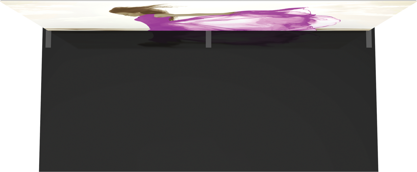 20ft x 8ft Formulate Master WS1 Straight Frame Fabric Backwall Double-Sided (Graphic Package)