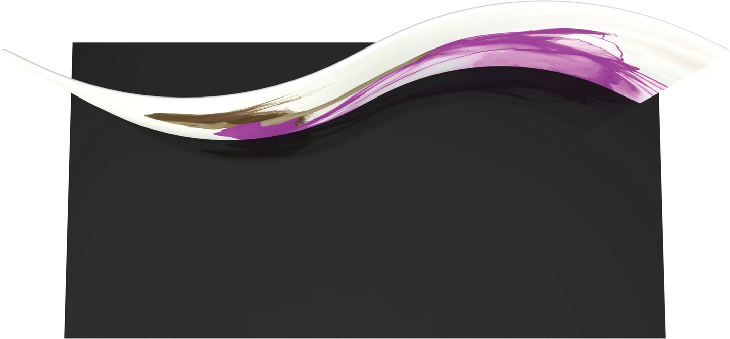 20ft Formulate Master WSC1 Serpentine Curve Fabric Backwall Double-Sided (Graphic Only)