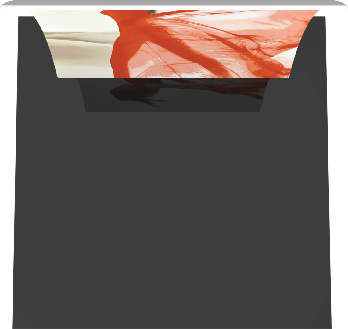 8ft x 8ft Formulate Master Vertical Curve Fabric Backwall Graphic w/ Backer (Graphic Package)