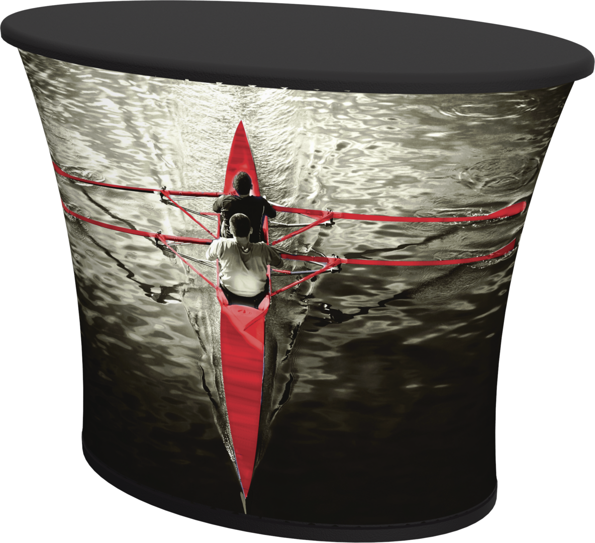 2ft x 3ft Formulate Oval Counter Custom Graphic (Graphic Only)