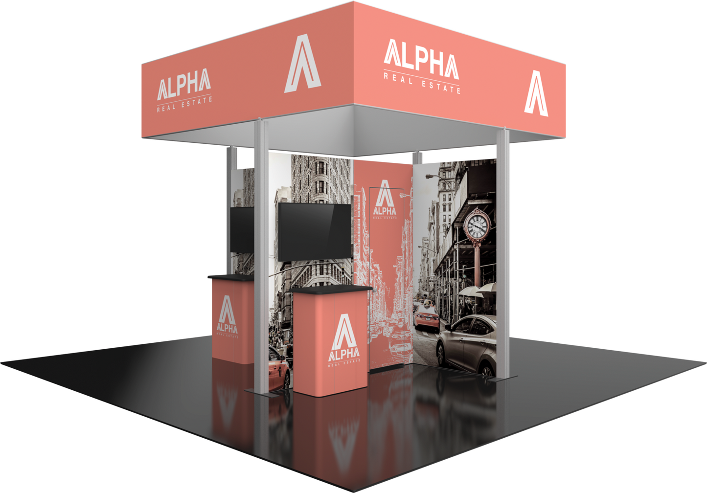 20ft x 20ft Hybrid Pro Modular Island Kit 26 (Hardware Only)