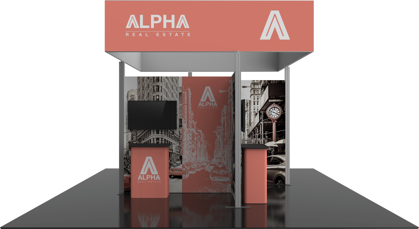 20ft x 20ft Hybrid Pro Modular Island Kit 26 (Hardware Only)