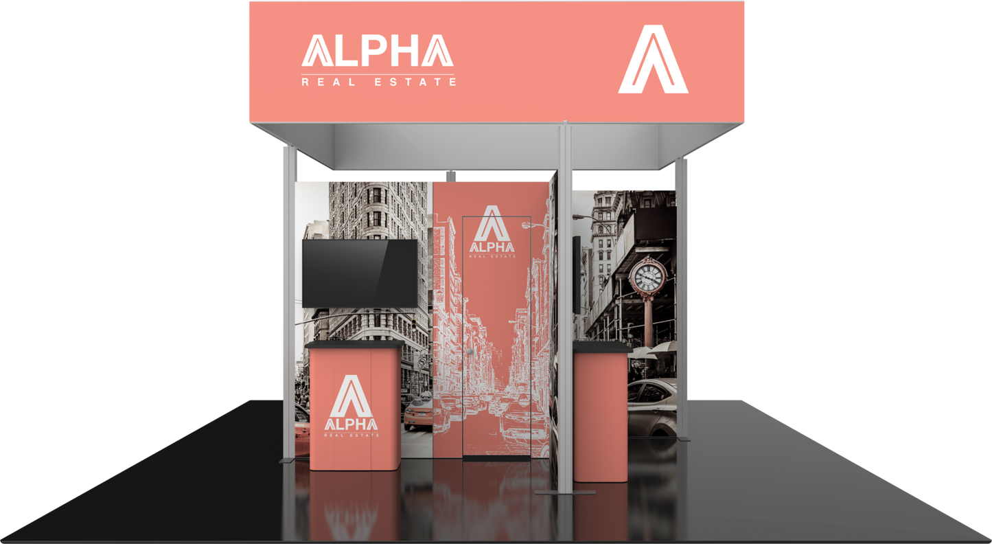 20ft x 20ft Hybrid Pro Modular Island Kit 26 (Hardware Only)