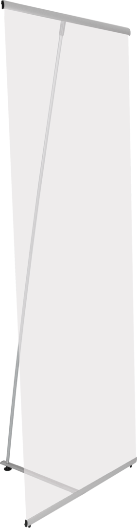 31in x 77in Lightning Spring Back Banner Stands