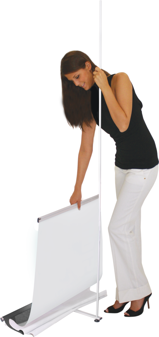 31in x 77in Lightning Spring Back Banner Stands