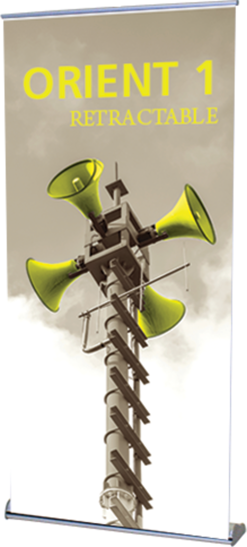 orient 1000 retractable banner